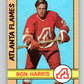 1972-73 O-Pee-Chee #5 Ron Harris  Atlanta Flames  V3172