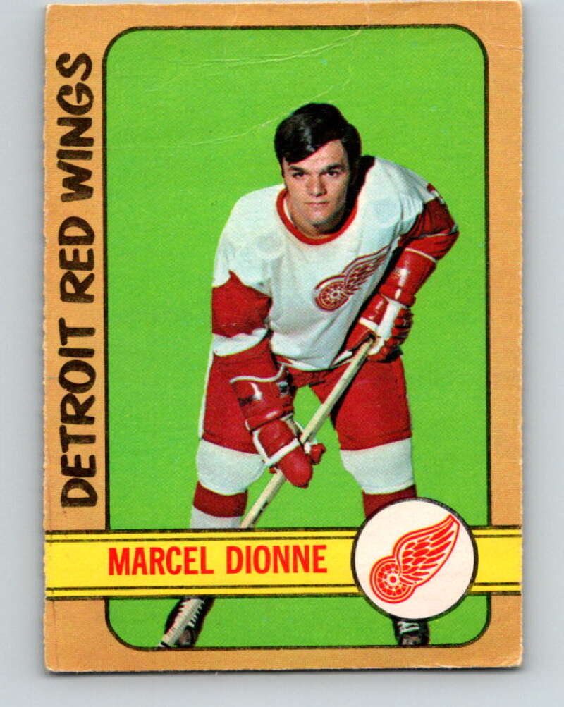 1972-73 O-Pee-Chee #8 Marcel Dionne  Detroit Red Wings  V3189