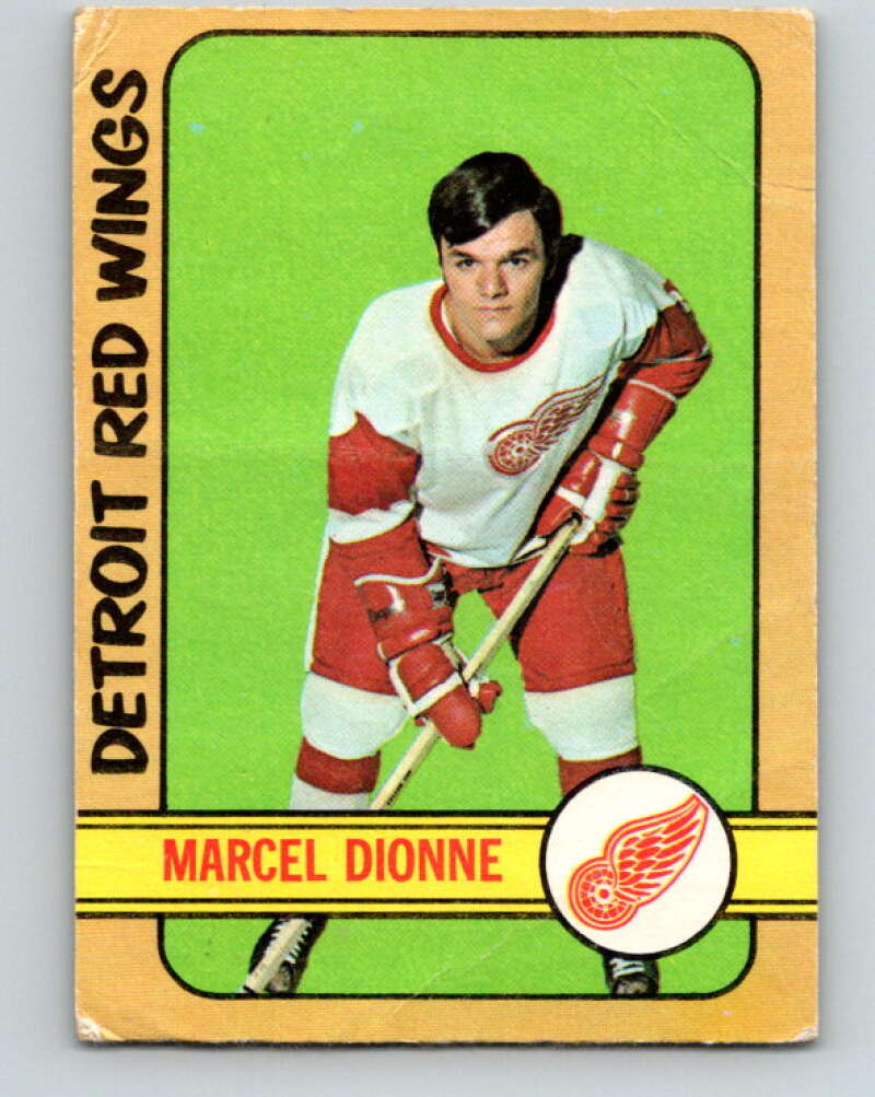 1972-73 O-Pee-Chee #8 Marcel Dionne  Detroit Red Wings  V3190