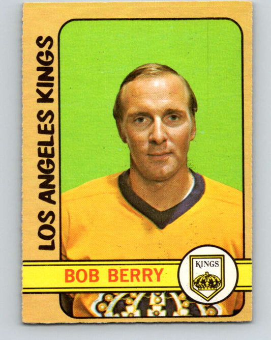 1972-73 O-Pee-Chee #9 Bob Berry  Los Angeles Kings  V3199