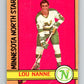 1972-73 O-Pee-Chee #10 Lou Nanne  Minnesota North Stars  V3201