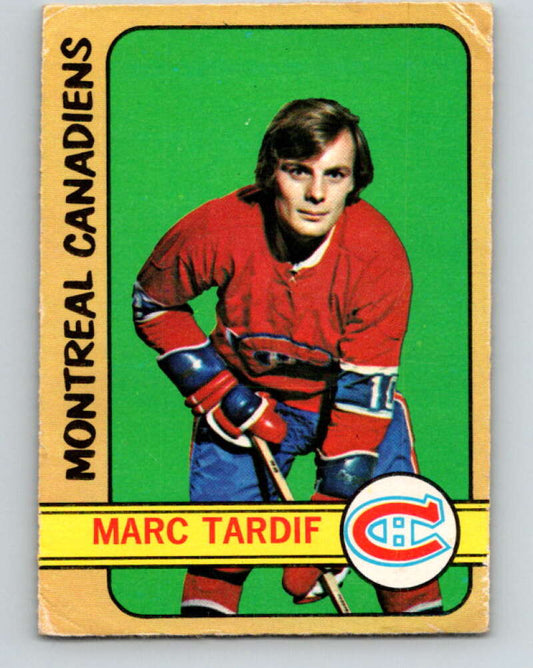 1972-73 O-Pee-Chee #11 Marc Tardif  Montreal Canadiens  V3205