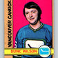 1972-73 O-Pee-Chee #18 Dunc Wilson  Vancouver Canucks  V3240