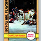 1972-73 O-Pee-Chee #20 Playoff Game 2  Boston Bruins/New York Rangers  V3253
