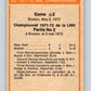 1972-73 O-Pee-Chee #20 Playoff Game 2  Boston Bruins/New York Rangers  V3255