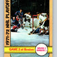 1972-73 O-Pee-Chee #20 Playoff Game 2  Boston Bruins/New York Rangers  V3257