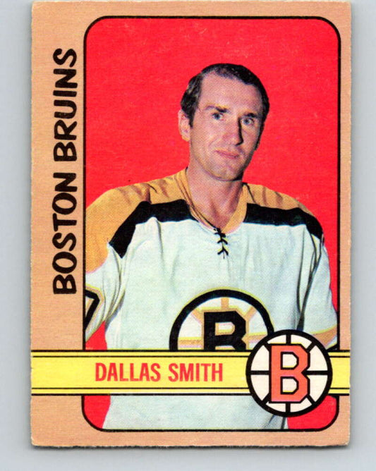 1972-73 O-Pee-Chee #21 Dallas Smith  Boston Bruins  V3262