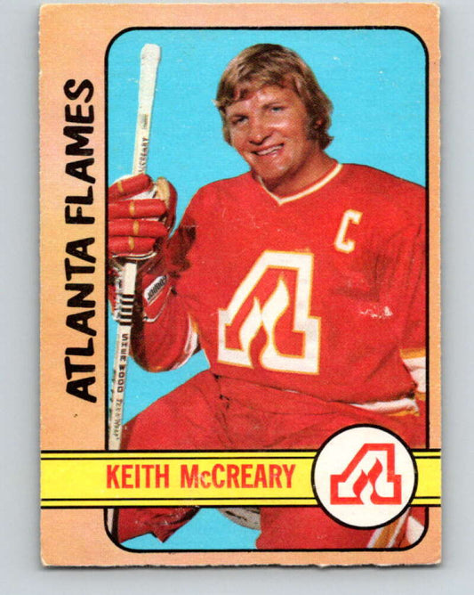 1972-73 O-Pee-Chee #25 Keith McCreary  Atlanta Flames  V3285