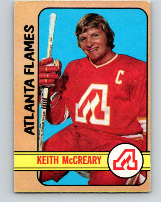 1972-73 O-Pee-Chee #25 Keith McCreary  Atlanta Flames  V3286