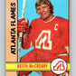 1972-73 O-Pee-Chee #25 Keith McCreary  Atlanta Flames  V3291