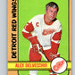 1972-73 O-Pee-Chee #26 Alex Delvecchio  Detroit Red Wings  V3296