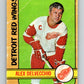 1972-73 O-Pee-Chee #26 Alex Delvecchio  Detroit Red Wings  V3299