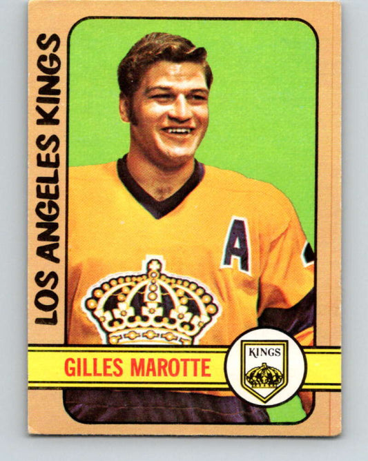1972-73 O-Pee-Chee #27 Gilles Marotte  Los Angeles Kings  V3304