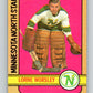 1972-73 O-Pee-Chee #28 Gump Worsley  Minnesota North Stars  V3312