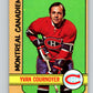 1972-73 O-Pee-Chee #29 Yvan Cournoyer  Montreal Canadiens  V3315