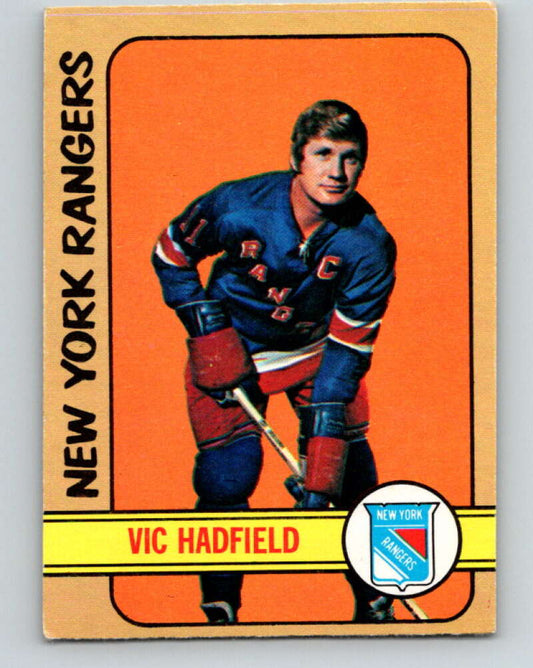 1972-73 O-Pee-Chee #31 Vic Hadfield  New York Rangers  V3329