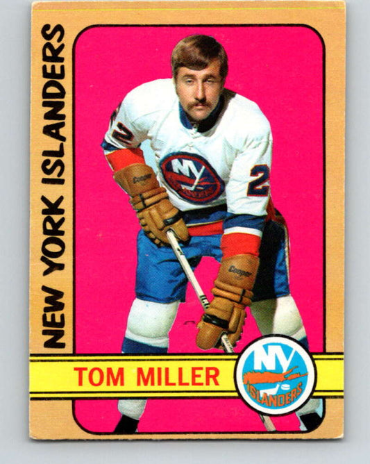 1972-73 O-Pee-Chee #32 Tom Miller  RC Rookie New York Islanders  V3335