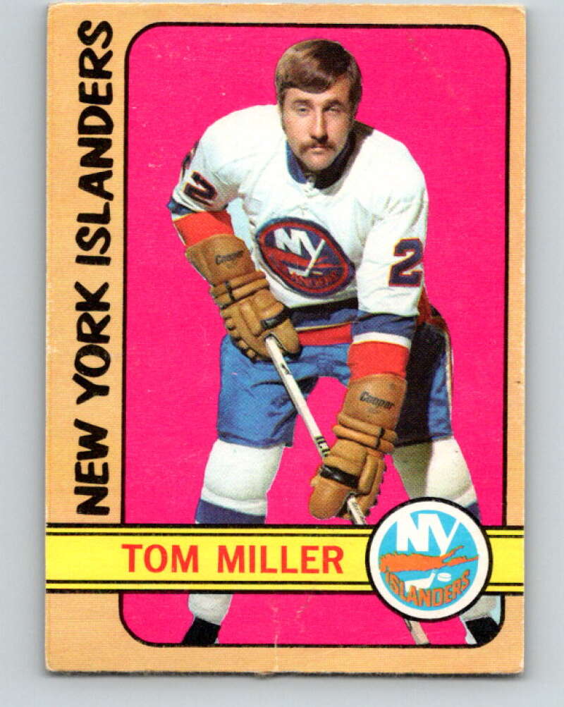1972-73 O-Pee-Chee #32 Tom Miller  RC Rookie New York Islanders  V3337
