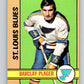 1972-73 O-Pee-Chee #35 Barclay Plager  St. Louis Blues  V3352