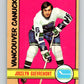 1972-73 O-Pee-Chee #37 Jocelyn Guevremont  Vancouver Canucks  V3364