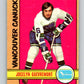 1972-73 O-Pee-Chee #37 Jocelyn Guevremont  Vancouver Canucks  V3366