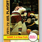 1972-73 O-Pee-Chee #38 Playoff Game 4  Boston Bruins/New York Rangers  V3370