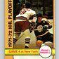 1972-73 O-Pee-Chee #38 Playoff Game 4  Boston Bruins/New York Rangers  V3371