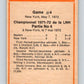 1972-73 O-Pee-Chee #38 Playoff Game 4  Boston Bruins/New York Rangers  V3371