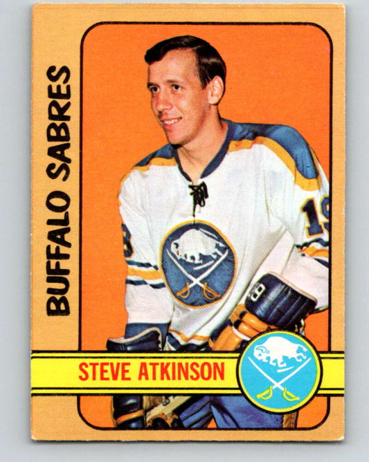 1972-73 O-Pee-Chee #40 Steve Atkinson  Buffalo Sabres  V3381