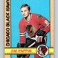 1972-73 O-Pee-Chee #42 Jim Pappin  Chicago Blackhawks  V3389