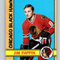 1972-73 O-Pee-Chee #42 Jim Pappin  Chicago Blackhawks  V3393