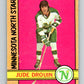 1972-73 O-Pee-Chee #47 Jude Drouin  Minnesota North Stars  V3424