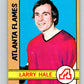 1972-73 O-Pee-Chee #53 Larry Hale  RC Rookie Atlanta Flames  V3459