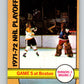 1972-73 O-Pee-Chee #54 Playoff Game 5  New York Rangers/Boston Bruins  V3462