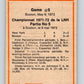 1972-73 O-Pee-Chee #54 Playoff Game 5  New York Rangers/Boston Bruins  V3462