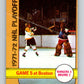 1972-73 O-Pee-Chee #54 Playoff Game 5  New York Rangers/Boston Bruins  V3463
