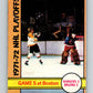 1972-73 O-Pee-Chee #54 Playoff Game 5  New York Rangers/Boston Bruins  V3467