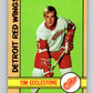 1972-73 O-Pee-Chee #55 Tim Ecclestone  Detroit Red Wings  V3470