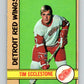 1972-73 O-Pee-Chee #55 Tim Ecclestone  Detroit Red Wings  V3473