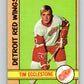 1972-73 O-Pee-Chee #55 Tim Ecclestone  Detroit Red Wings  V3475