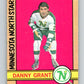 1972-73 O-Pee-Chee #57 Danny Grant  Minnesota North Stars  V3490