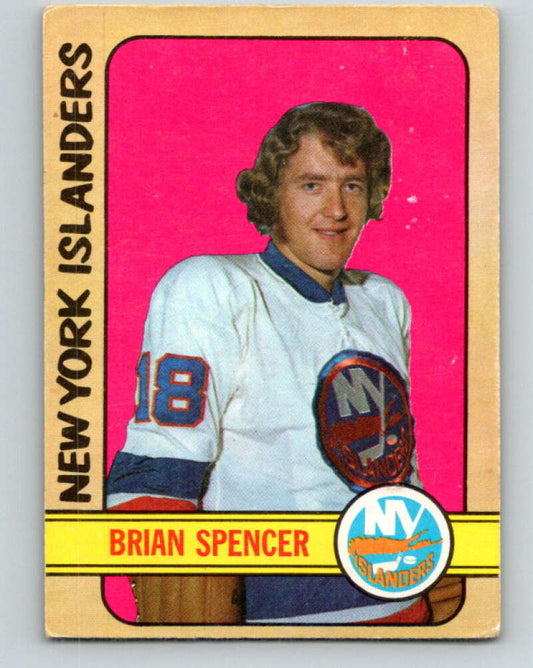 1972-73 O-Pee-Chee #61 Brian Spencer  New York Islanders  V3517