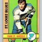1972-73 O-Pee-Chee #65 Frank St. Marseille  St. Louis Blues  V3536