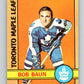 1972-73 O-Pee-Chee #66 Bob Baun  Toronto Maple Leafs  V3537