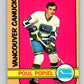 1972-73 O-Pee-Chee #67 Poul Popiel  Vancouver Canucks  V3543