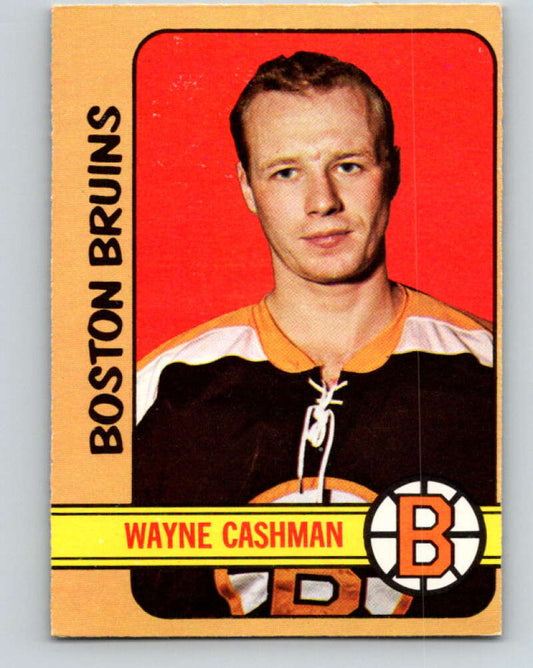 1972-73 O-Pee-Chee #68 Wayne Cashman  Boston Bruins  V3551