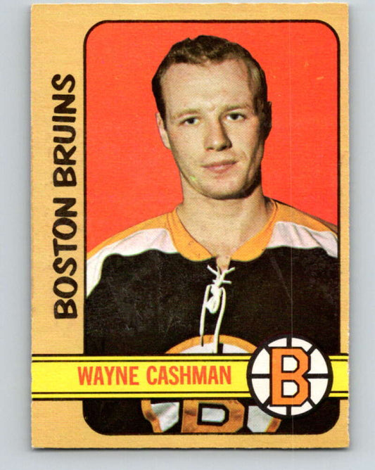1972-73 O-Pee-Chee #68 Wayne Cashman  Boston Bruins  V3552