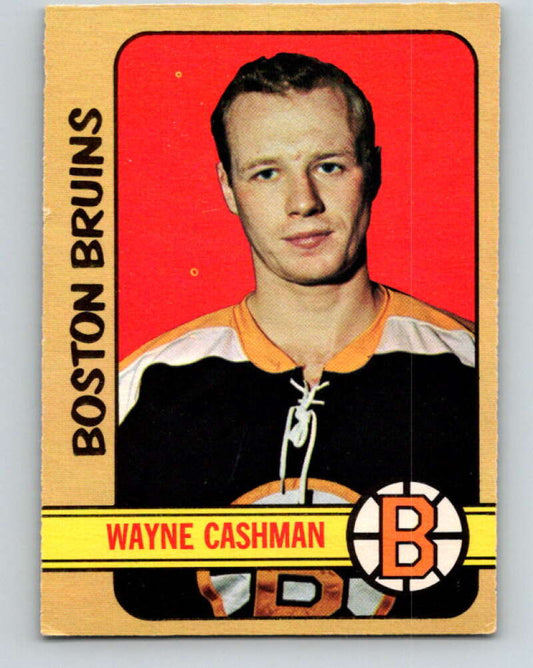 1972-73 O-Pee-Chee #68 Wayne Cashman  Boston Bruins  V3553