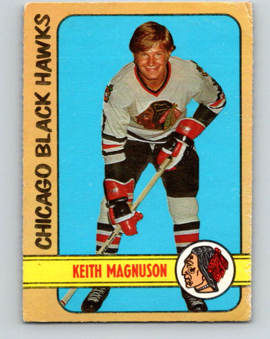 1972-73 O-Pee-Chee #71 Keith Magnuson  Chicago Blackhawks  V3570