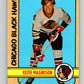 1972-73 O-Pee-Chee #71 Keith Magnuson  Chicago Blackhawks  V3571